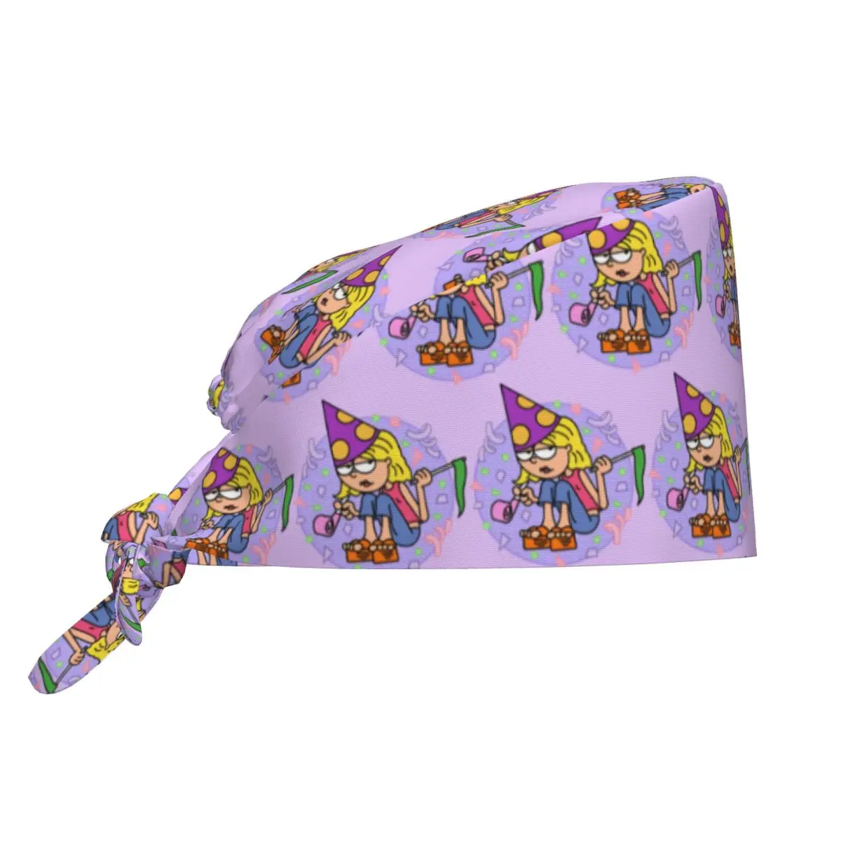 Medical Cap Lizzies Cartoon McGuires Work Scrubs Hat For Unisex Women Comfortable Nurse Hat Casual Long Hair Working Cap