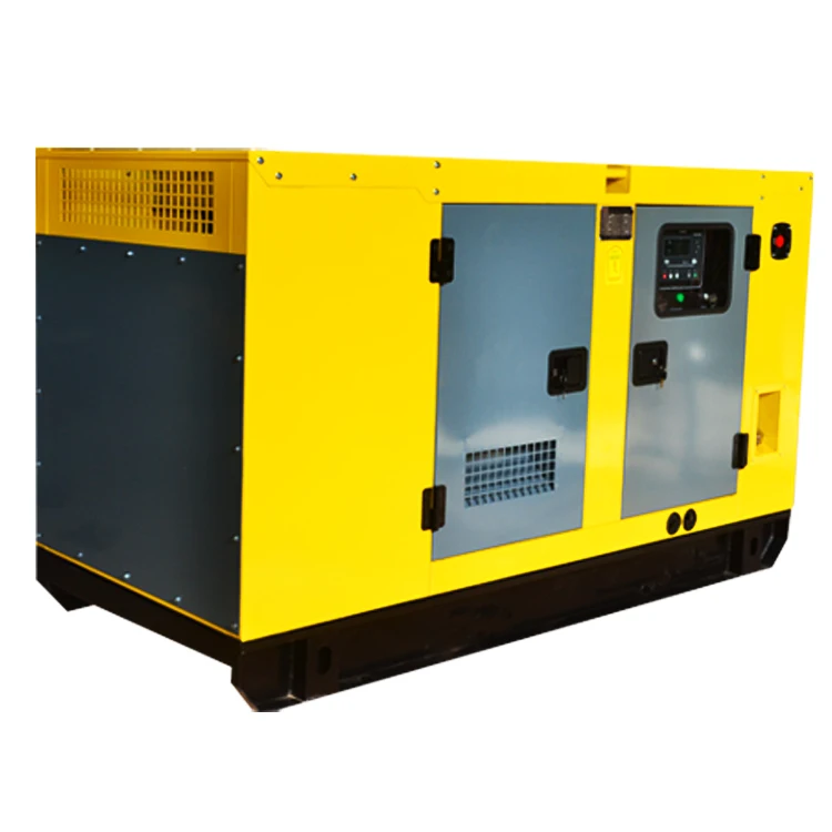 Set Generator Diesel 40kva 50kva 60kva 80kw 100kva Generator Diesel Listrik Diam untuk Rumah dengan Transfer Otomatis