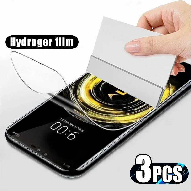 3 шт. гидрогелевая пленка для защиты экрана для Blackview V3 JK450 JK900 BV2000 BV5000 Ultra Arrow Crown Omega DM550 BV4800 SE Not Glas