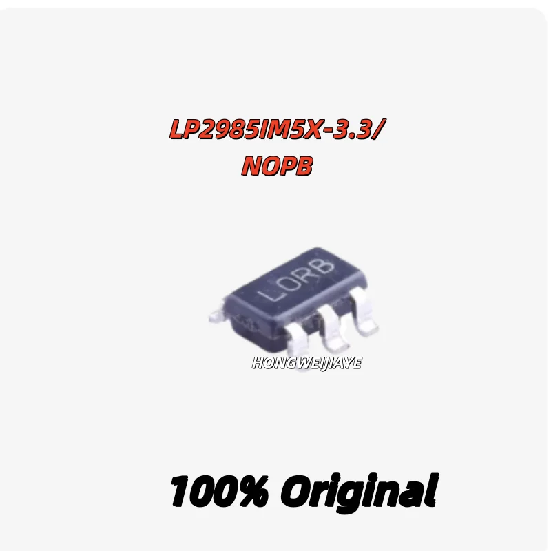 10PCS 100% New LP2985IM5X-3.3 LORB LP2985IM5X-3.5 LAIB  LP2985IM5X-4.0 LOTB LP2985IM5X-4.5 LA7B SOT23-5 Original Chips IC