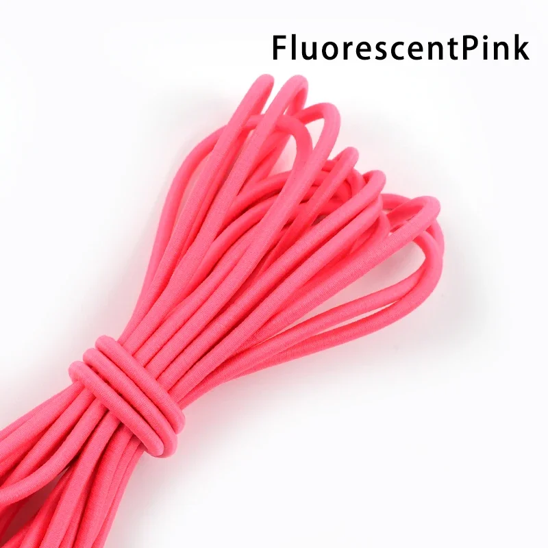 Multicolor Round Elastic Cord Rubber Rope