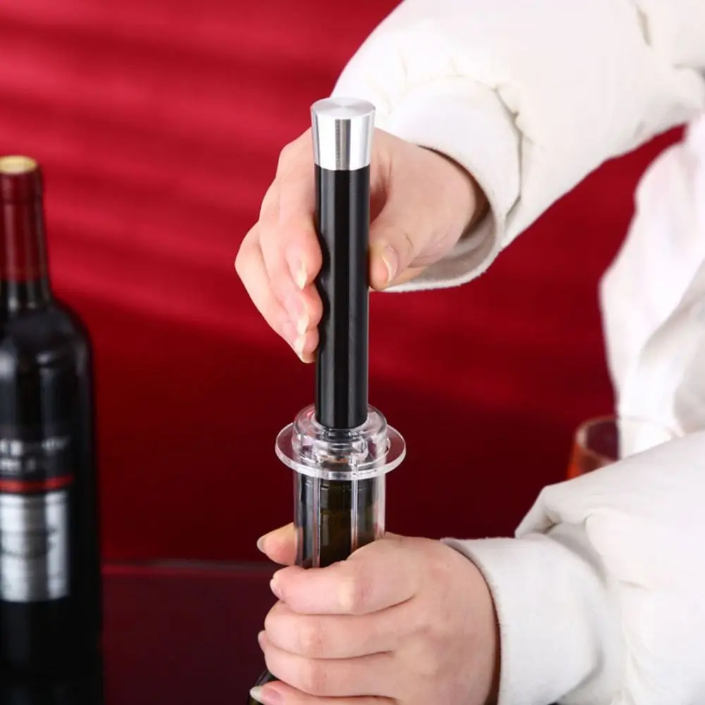 Manual Air Pressure Bottle Opener Wine Opening Set Air Pressure Pump Wine Opener Set Pourer Vacuum Stopper Pump Needle Wine Op