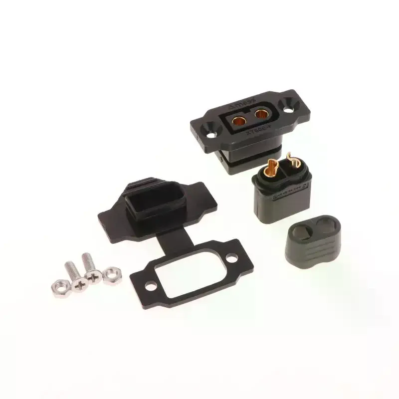 

XT60E-F Female Plug With Cover Wire Cable Connector For RC FPV Motor ESC Accessories
