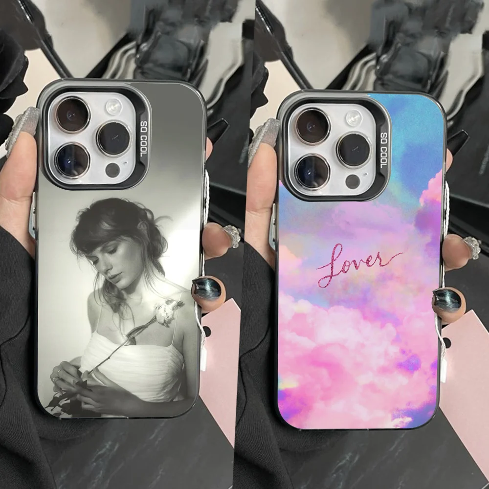 

T-Taylors-Singer-S-Swiftes Phone Case For iPhone 16,15,14,13,12,11,Pro,Max,Plus,Mini,XS Anti Fall Black Matte Hard Bumper