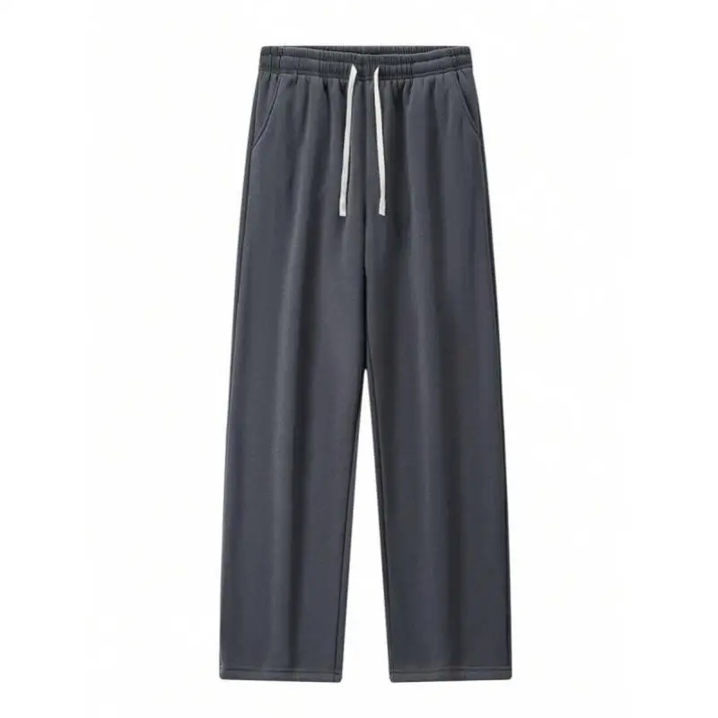 

Men's Simple Pure Color Straight Leg Sports Pants Outdoor Sle Y 52893 TEMU Cross-Border Autumn Collection Comfortable Fit