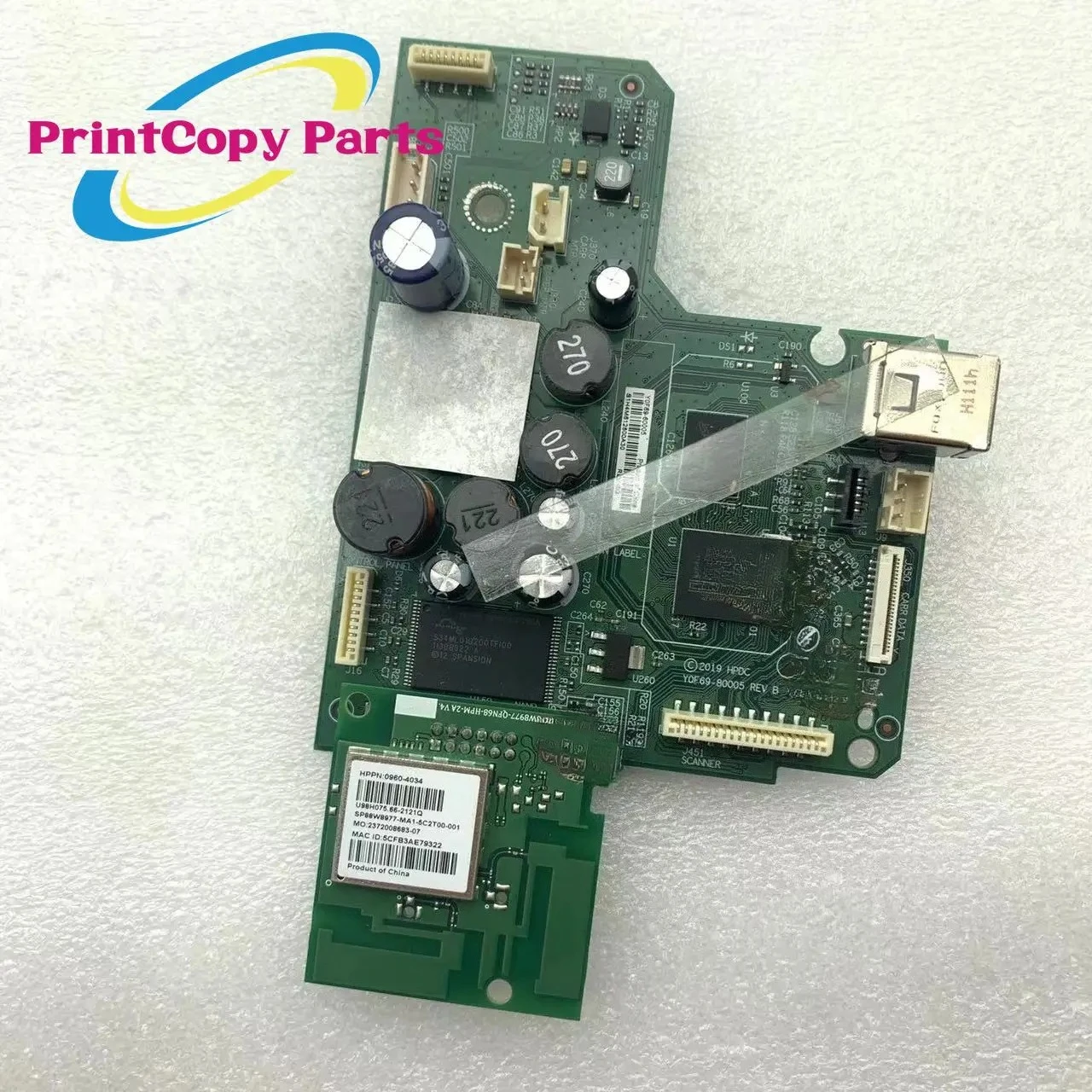 

1PC Original Formatter Board for HP Smart Tank 511 518 519 508 538 510 516 3 Months Warranty Mainboard