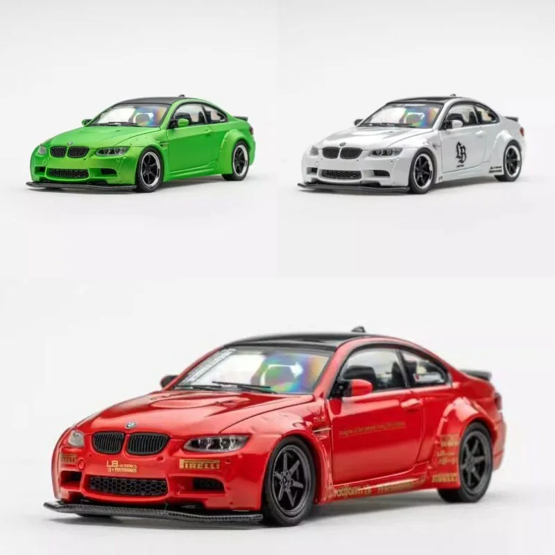 Diecast FM Fine Model 1:64 Scale BMW 3 Series 4th Generation M3 E92 Widebody Alloy Car Model