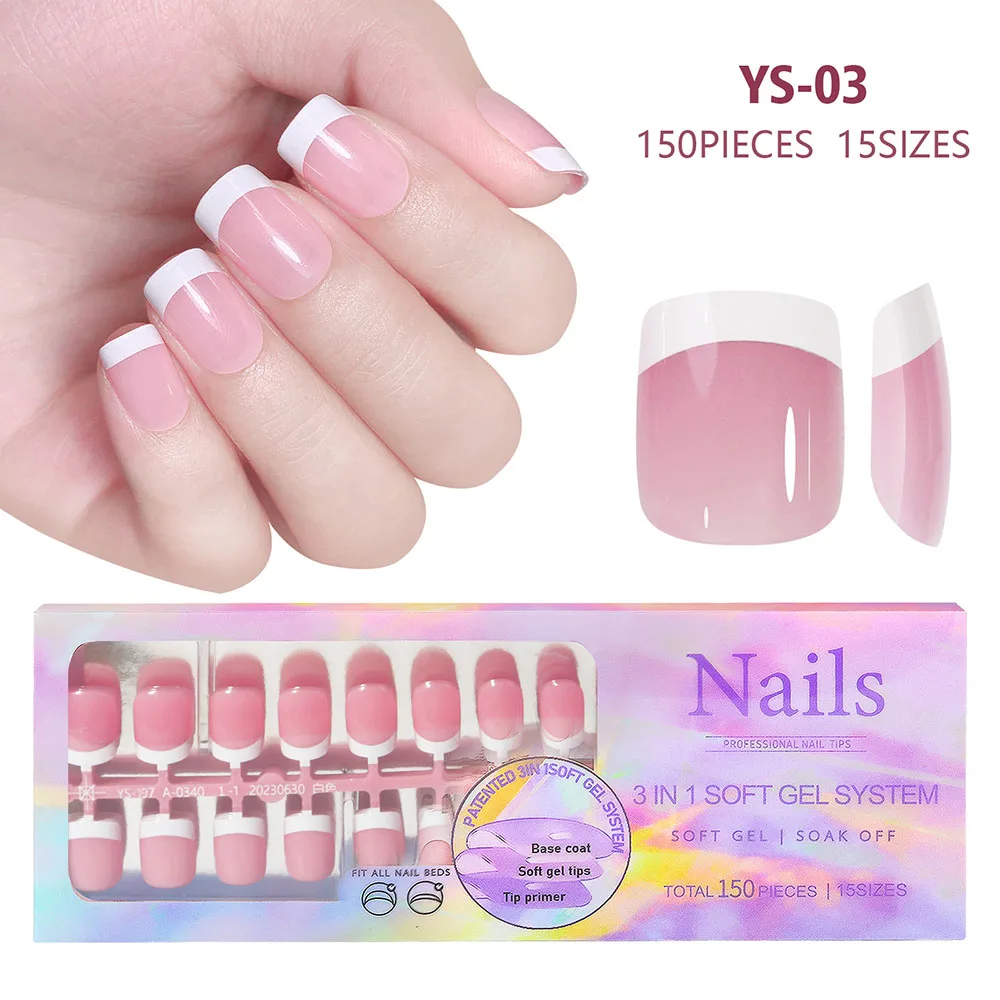 

Full Cover Female Fake Nails Safe Personalzied Nail Stickers Valentine's Day Gift