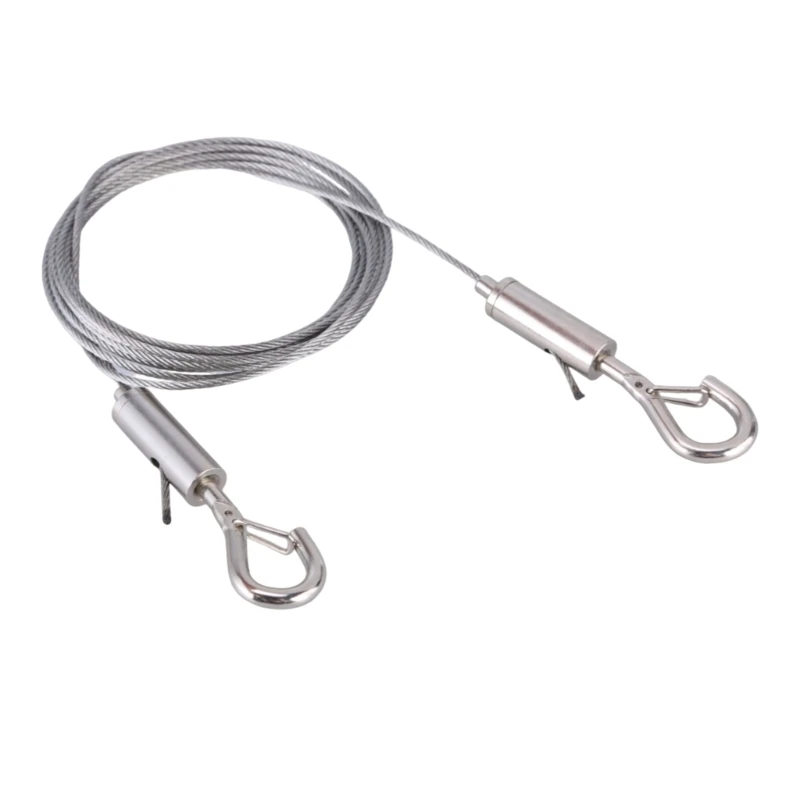 Adjustable Stainless Steel Cable System Easy To Install Wire Rope Suspension for Secure Clothesline & Picture Hanging