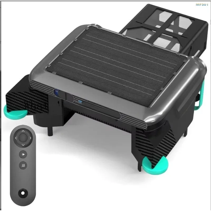 Limpiador de Piscinas MFS01 para el Hogar, Automático, Inalámbrico, de Energía Solar, para Limpieza de Superficies de Agua y Recogida de Hojas