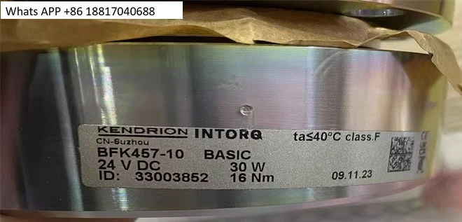 1 STÜCK Original Neuer Import INTORQ Bremse BFK457-10