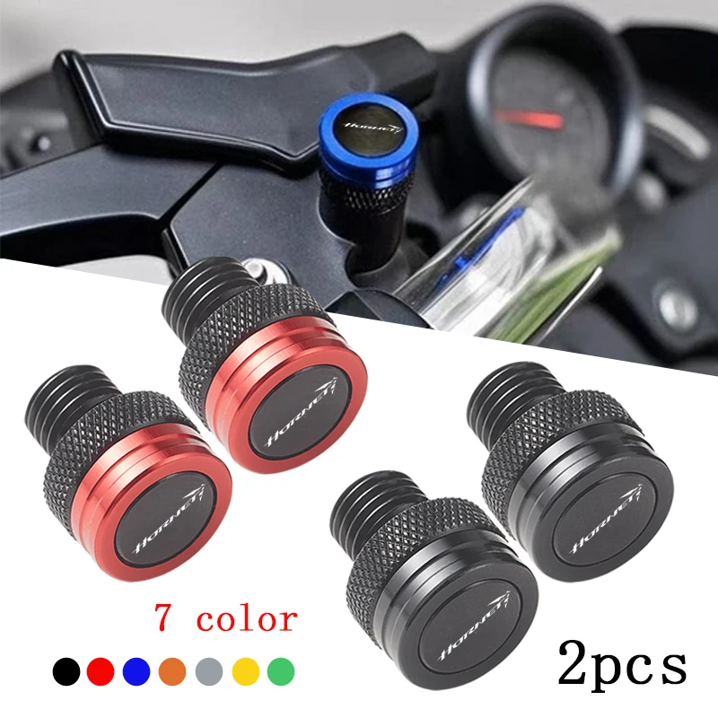 

Motorcycle M10*1.25 Screws Bolts Mirror Hole Plugs Cap Accessories For goldwing gl1800 Hornet 600 900 HORNET CB600F CB750F