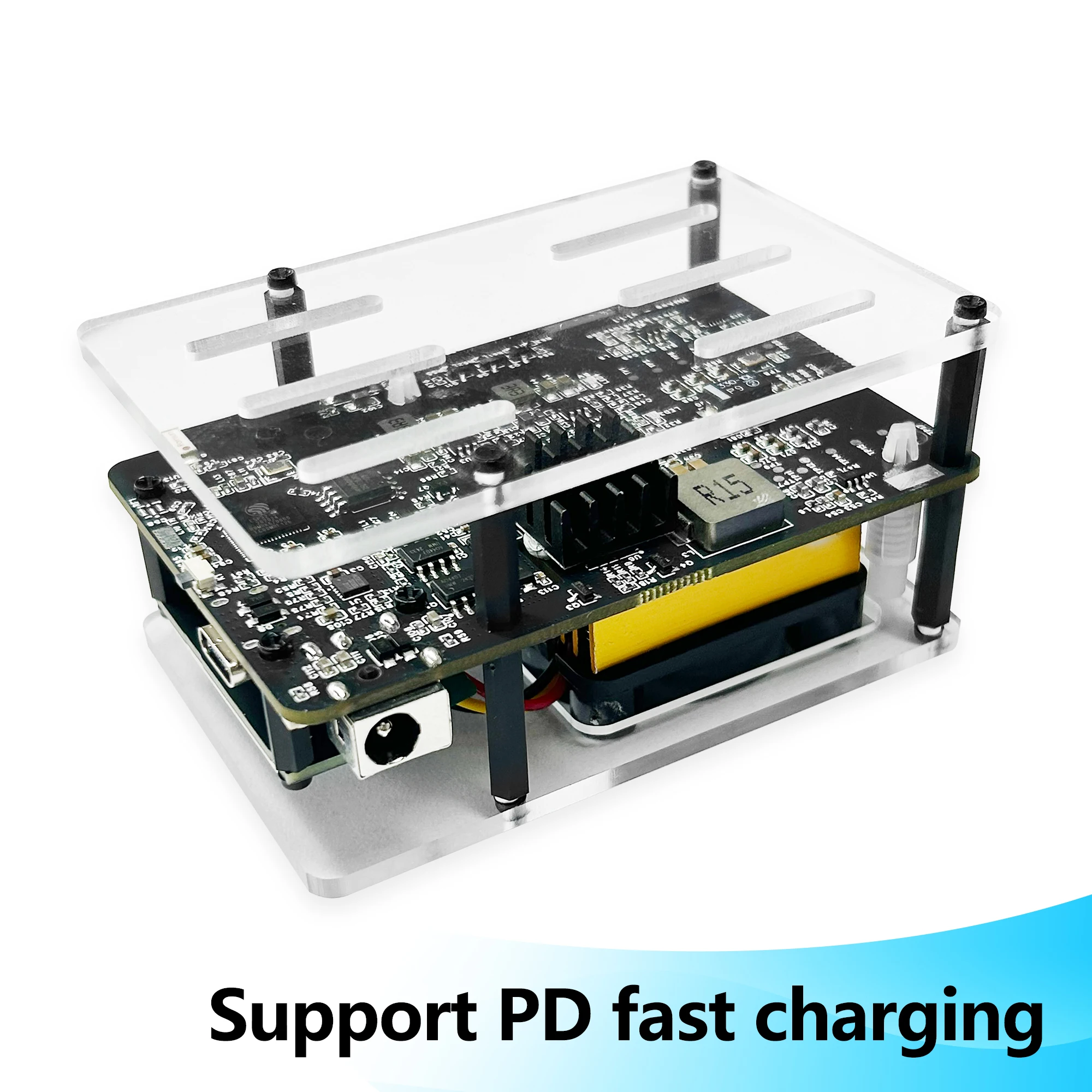 رقاقة تعدين Bitaxe NerdMiner Axe BTC مفتوحة المصدر Solo Bitcoin Lottery BM1366 ASIC 500GH/s BCH XEC DGB يانصيب مع دعم USB-PD