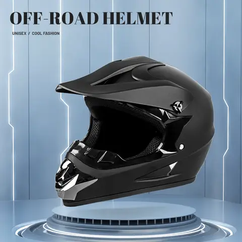 UCHOOSE casco De motocicleta Shark Motocross todoterreno casco niños Moto accesorios De bicicleta ATV Capacete De Moto Ike Downhill AM DH