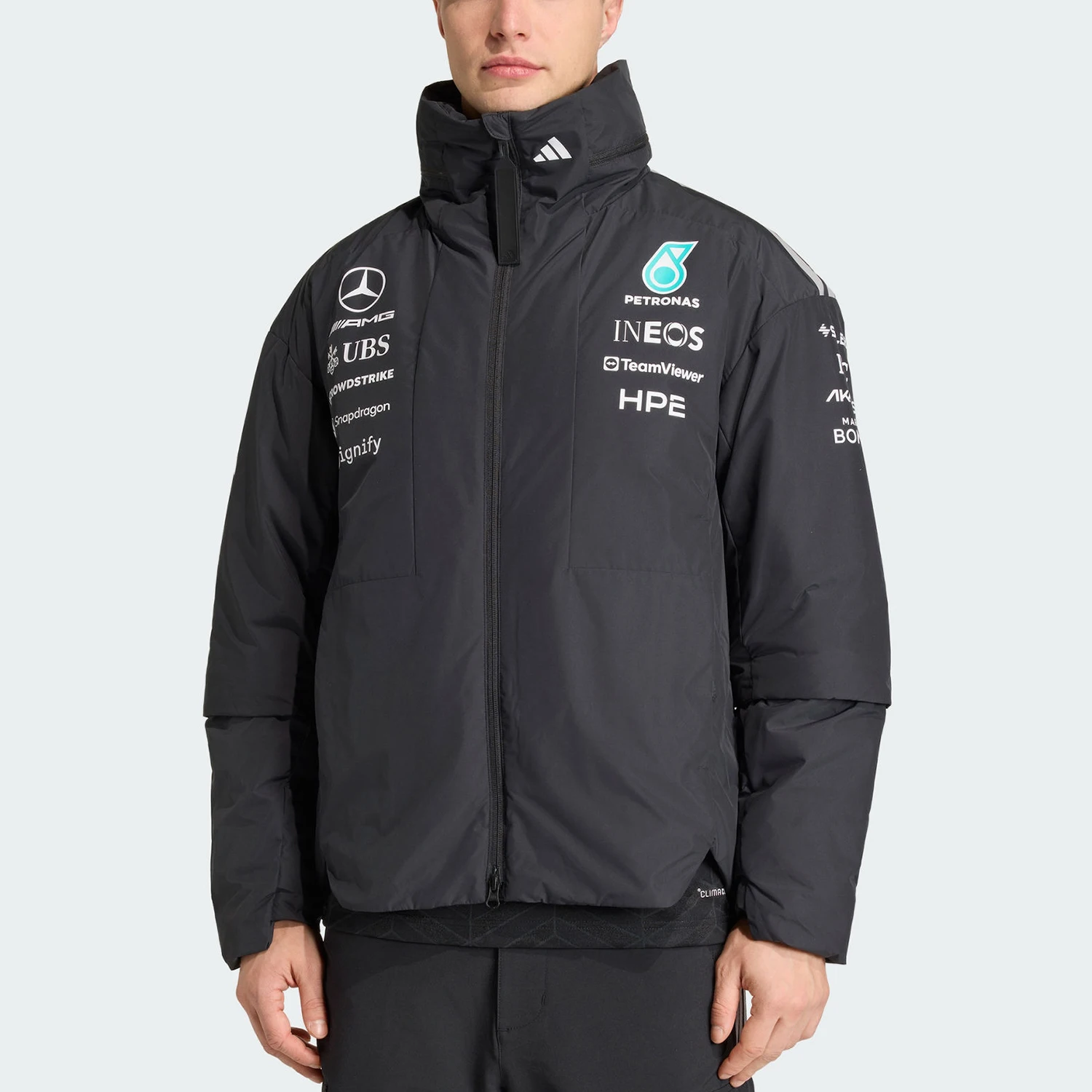 Adidas genuine Mercedes AMG Petronas F1 team jacket jacket KE5552