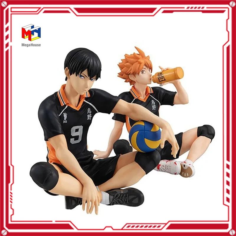 Megahous G.E. Mseries Haikyuu ، في المخزون ألعاب نموذج شخصية أنيمي للأولاد ، جمع شخصيات الحركة ، Kageyama ، توبيو ، جديد ، أصلي