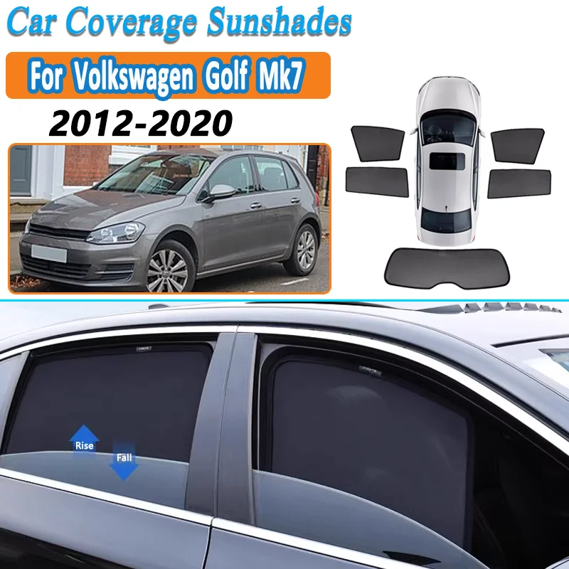 

Сетчатый солнцезащитный козырек для Volkswagen VW Golf Mk7, аксессуары 2012-2020, солнцезащитная шторка на боковые окна автомобиля, защита от прямого солнца, шторка для конфиденциальности