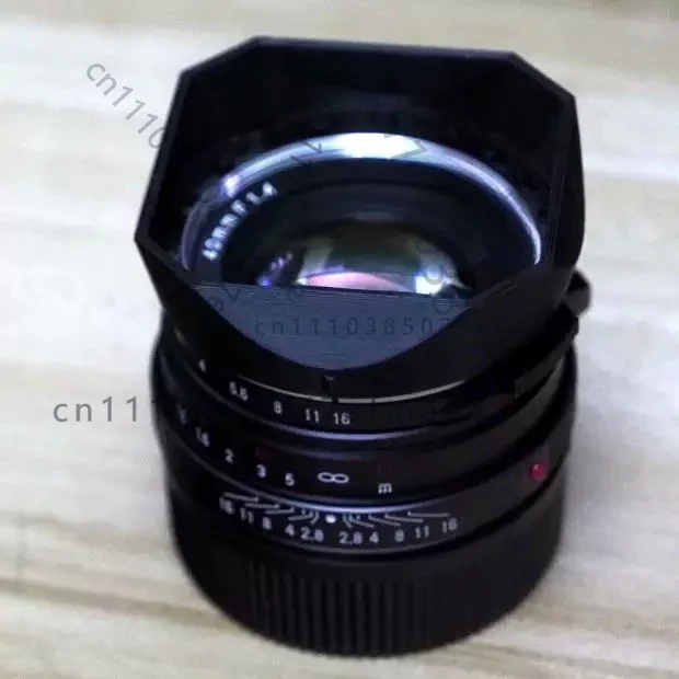 1pcs Handmade square lens hood for Voigtländer Nokton 40mm F1.4 lens