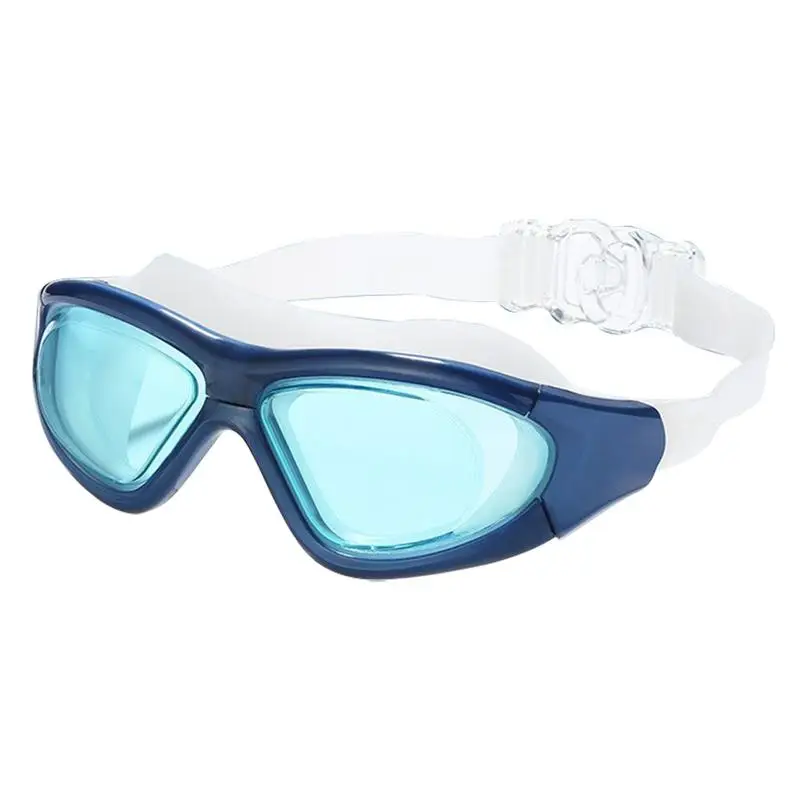 Swim Pool Goggles Anti Fog Wide View Pool Goggles Swim Glasses With Uv Protection And No Leaking For Women Men Adult Kids