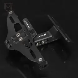 Motorcycle Accessories For Yamaha FZ6 FZ-6 ZF6N FZ6R FAZER All Years License Plate Holder Number Plate Frame Bracket Support
