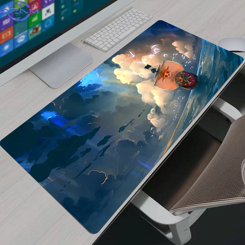 Japan Game Anime One Piece Mouse Pad Gaming Home New HD PC Mousepad XXL Keyboard Pad Non-Slip Office Carpet Laptop Big Mice Pad