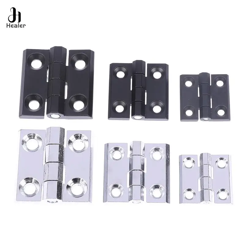 Type 4040/5050/6060 Zinc Alloy Square Folding Hinge Surface Mounted Hinge Distribution Cabinet Industrial Power Cabinet Hinge