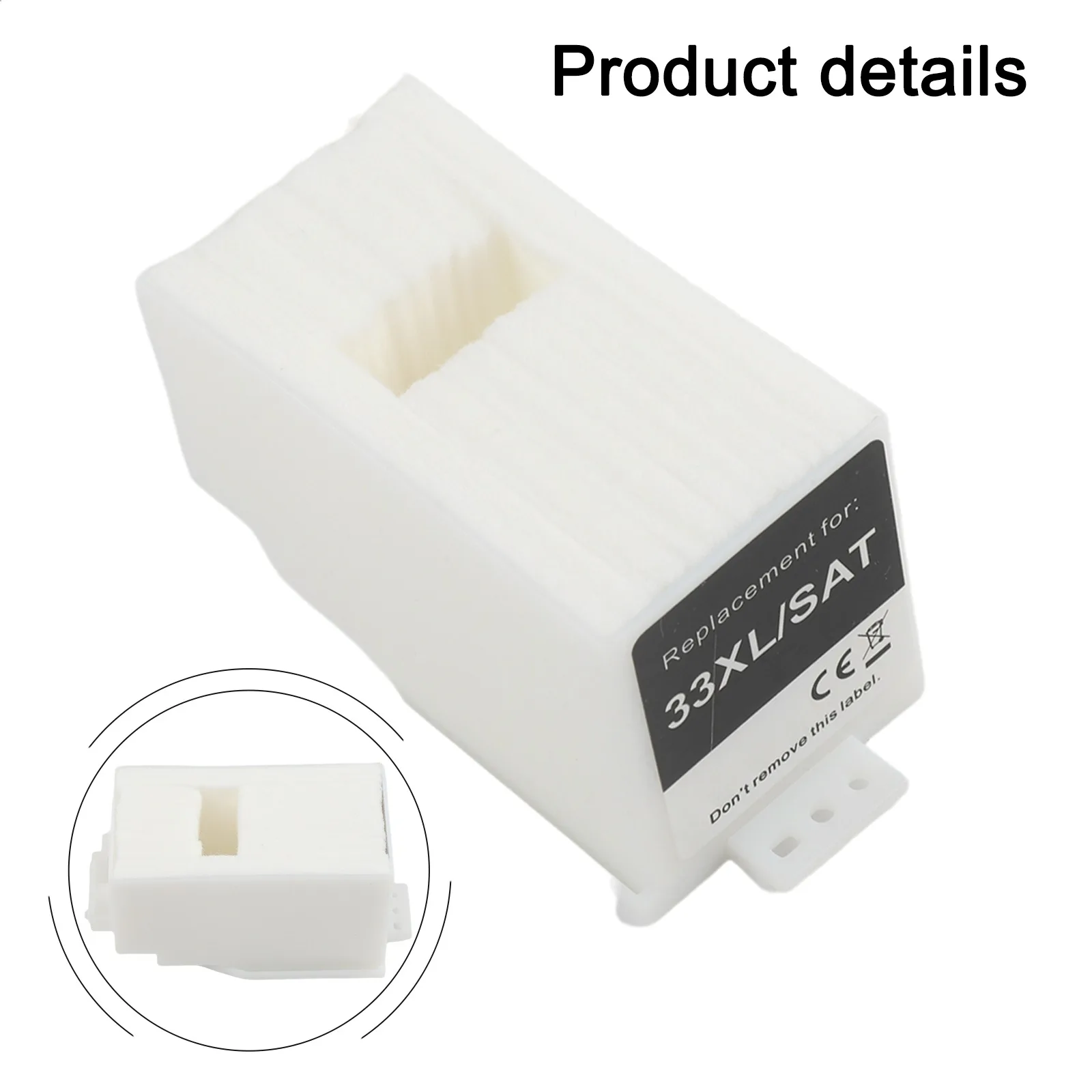 Waste Ink Absorbing Pad with Box for WorkForce XP520 XP530 XP540 XP600 XP601 XP610 For XP620 XP621 XP630 XP640