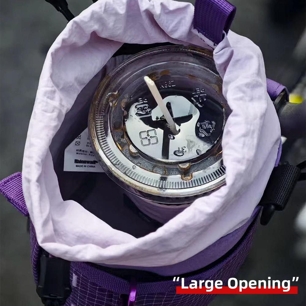 Rhinowalk دراجة الجبهة أنبوب حقيبة زجاجات المياه 2.5L الحضرية الدراجات المقود الناقل الحقيبة تخزين ل دراجة الطريق الجبلية دراجة قابلة للطي #4