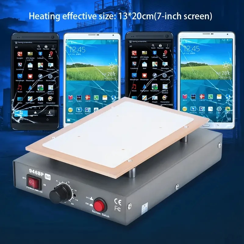 450W LCD Screen Separator Machine Heating Platform Phone Repair Machine Auto Heat Station Screen Splitter Heating Stage