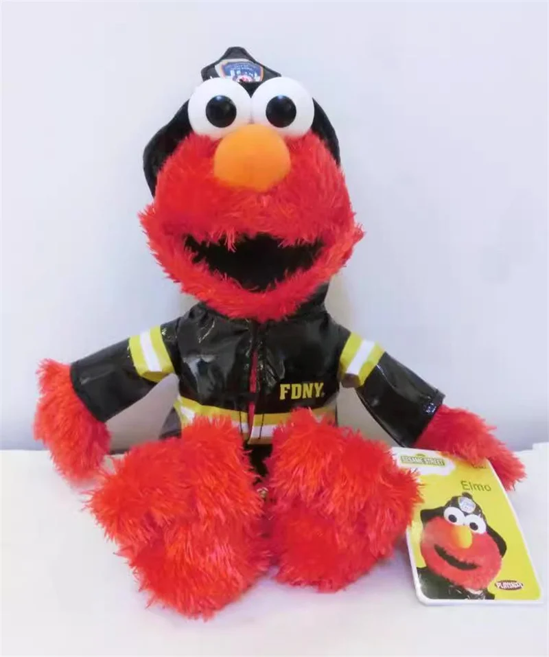 Englische Schulplüschpuppe Elmo Abby Grovey Plüschtierpuppe Kindergeburtstagsgeschenk Souvenir