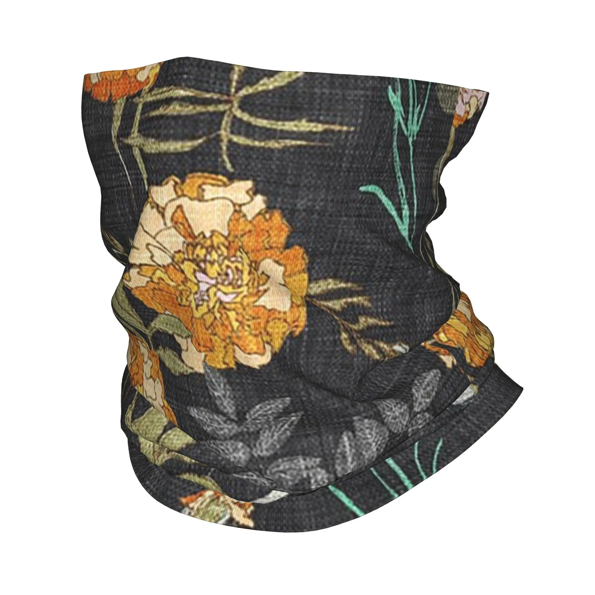 

Marigold Love Flowers Bandana Neck Cover Printed Mask Scarf Warm Cycling Scarf Outdoor Sports Unisex Adult