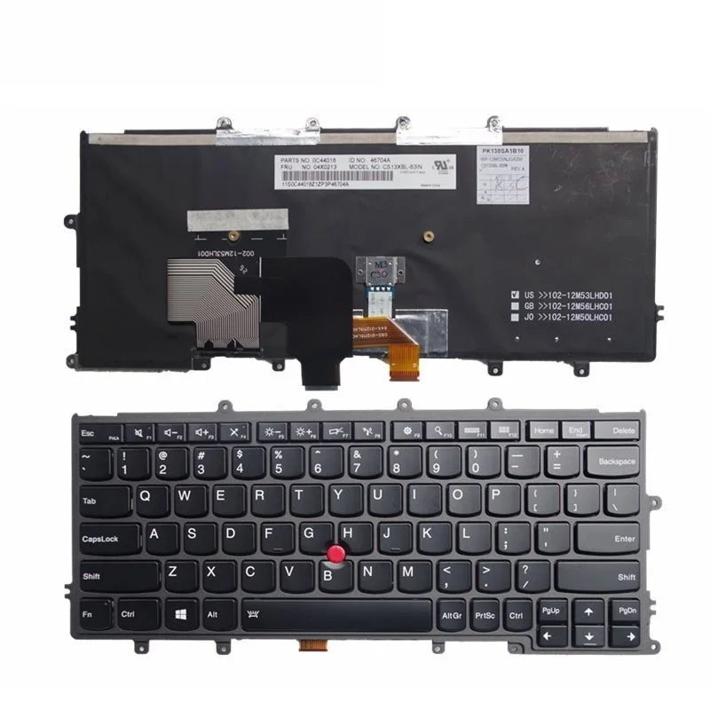 

New US/SP/LA/BR/TR/JP Laptop keyboard for LENOVO FOR Thinkpad X230S X240 X240S X250 X250S x240i X270 X260S laptop with