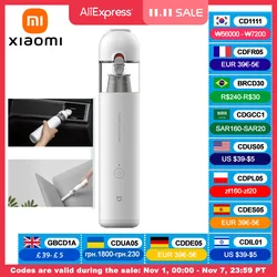 XIAOMI MIJIA Handheld Portable Vacuum Cleaner For Home Wireless Vacuum Cleaners For Car Cleaning Machine 13000PA Cyclone Suction