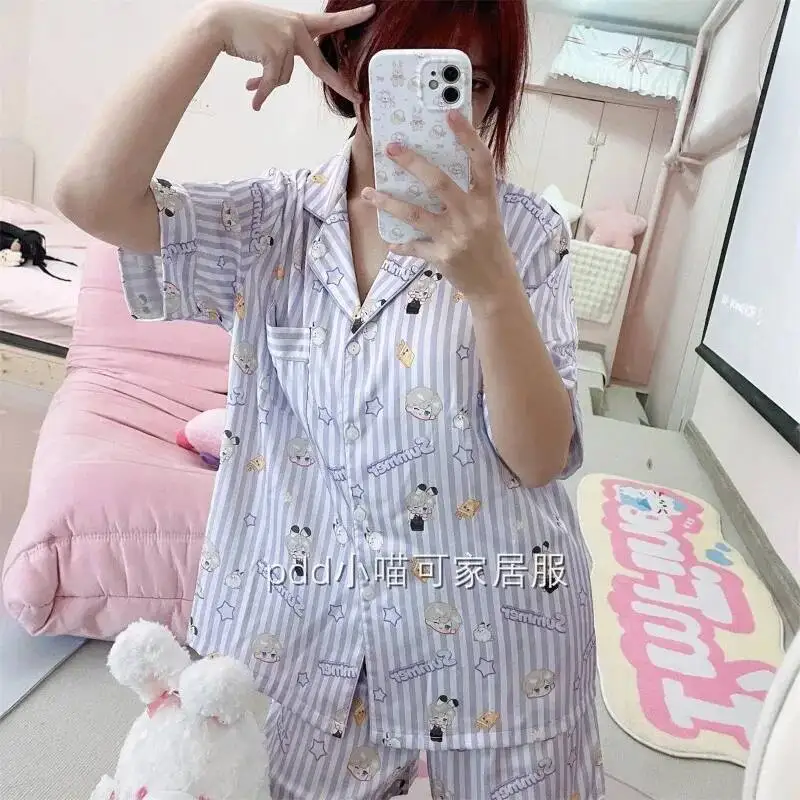 الحب والمساحة العميقة تأثيري سيلوس رافاييل زين كزافييه النساء الرجال الصيف قصيرة الأكمام السراويل باماس ملابس المنزل ازياء