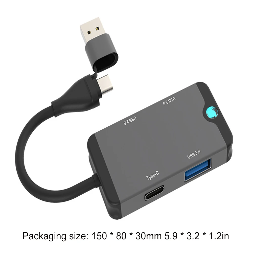 HUB USB C OTG, lector de tarjetas SD, unidad Flash, lector de tarjetas de memoria inteligente, multipuerto con puertos SD TF para Macbook, accesorios de computadora