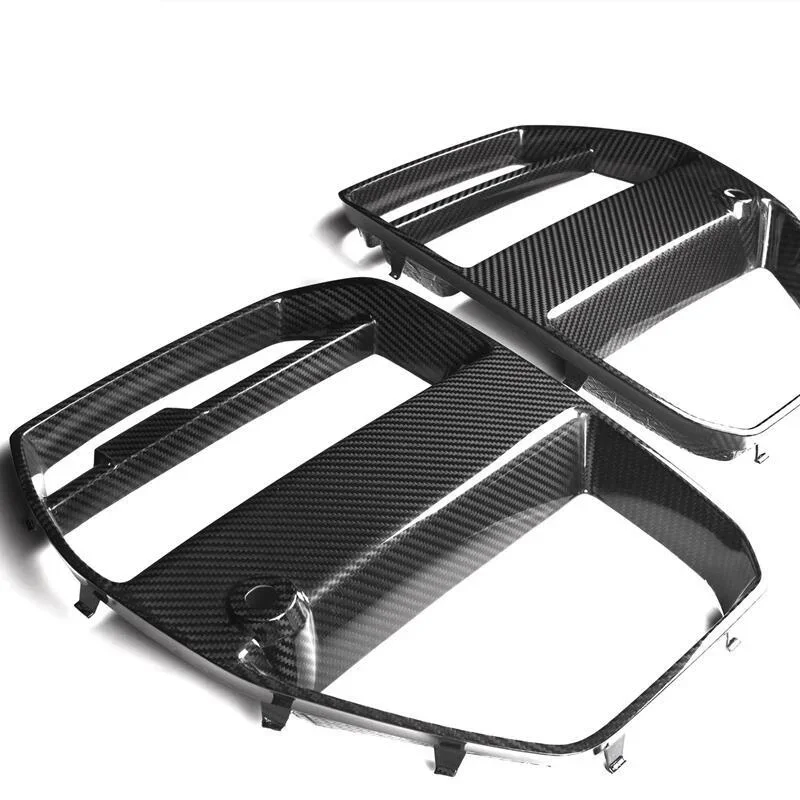 Premium Custom Special‑Shaped Hot‑Pressed Autoclave Dry Carbon Fiber Grille Aftermarket Auto Exterior Upgrade Parts