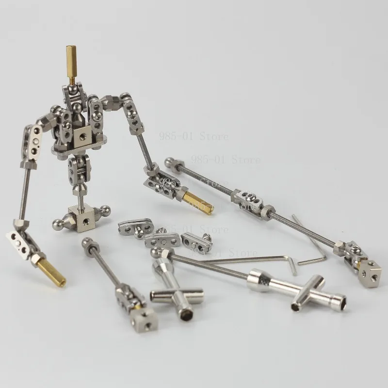 Stainless Steel Doll Bracket Pro 3.0 Stop Motion Armature Flexible Joints