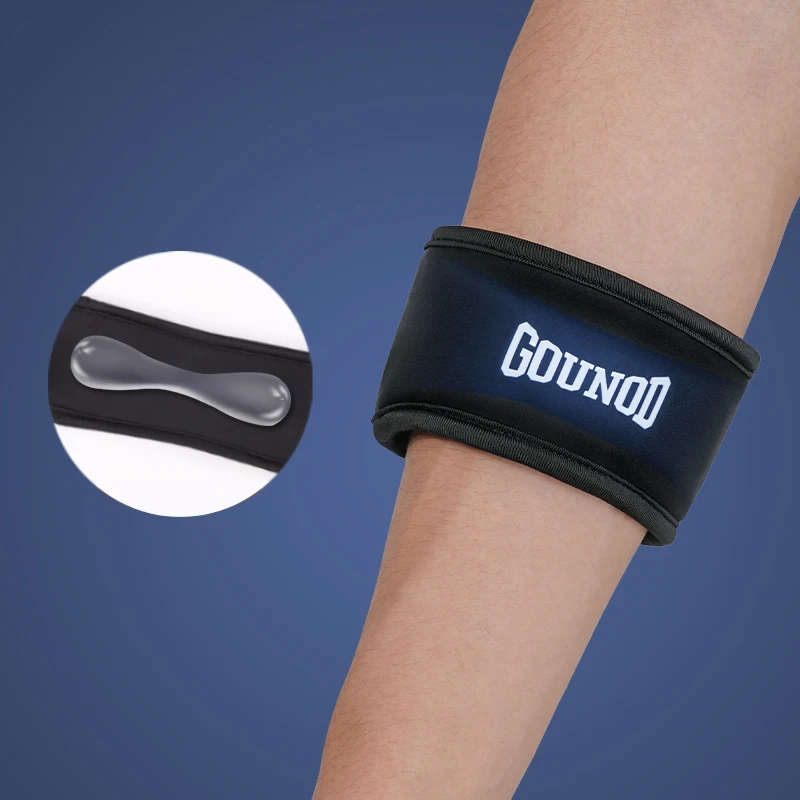 1PC/2PC GOUNOD Adjustable Basketball Tennis Golf Elbow Support Golfer\'s Strap Elbow Pads Lateral Pain Syndrome Epicondylitis