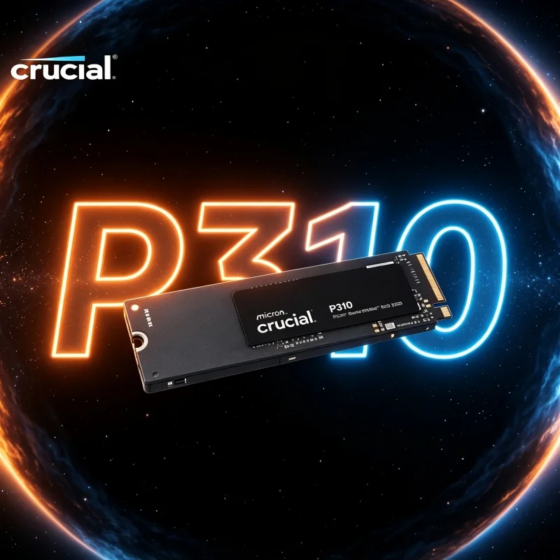 

High Speed Crucial P310 M.2 2280 SSD PCIe4 NVMe 1TB/2TB 7100MB/s 3D NAND Gaming Drive for PC Notebook