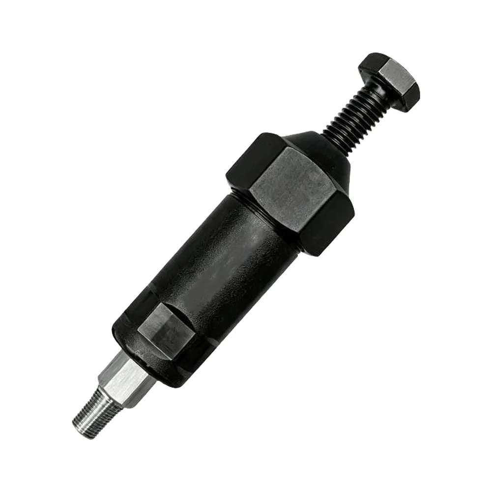 High-Pressure Grease Fitting Unclogging Tool 600psi Carbon Steel Spiral Pressure Design for Blocked Lubrication Lines