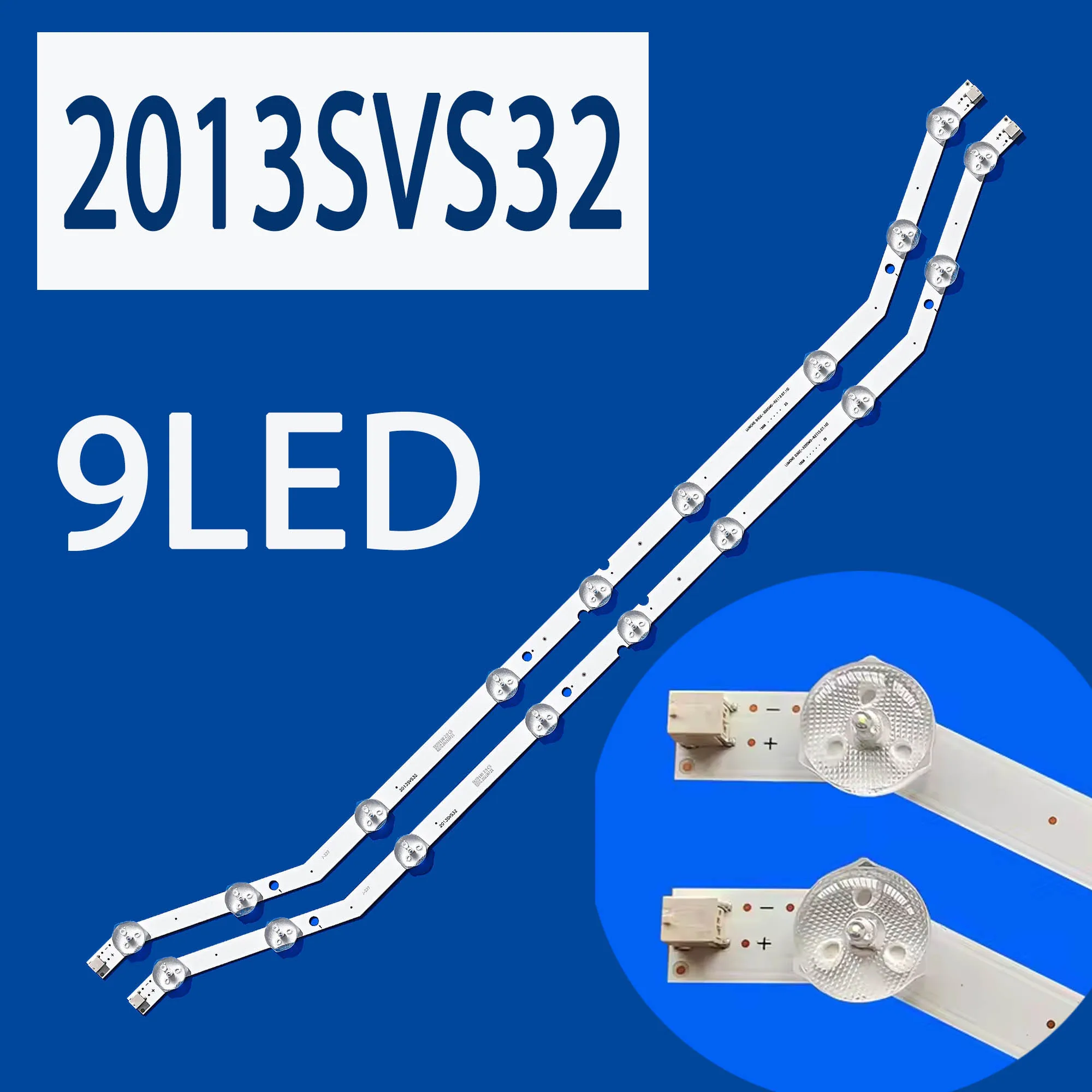 9 LED الخلفية 2013svs32 ل UN32FH4205 UN32JH4205 UE32H5303 UE32H5373 HG32ED470 HG32NB460 UN32F4030 UN32FH4303 UE32EH4004 #1
