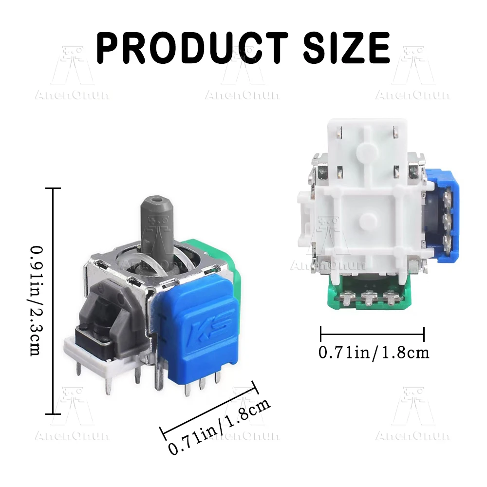 Xbox Controller TMR Elektromagnetischer Joystick Gamepad Thumb Stick No-Drift Upgrade Ersatz Kit 3D Analog Sensor Zubehör