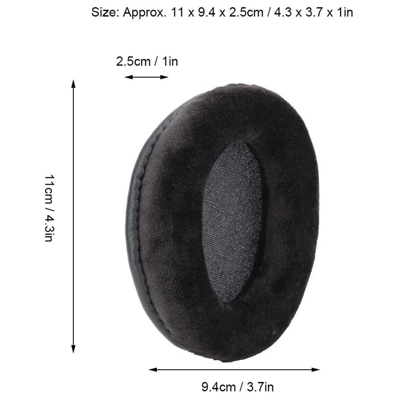 Ear Pads Foam Earmuffs Ear Cushion Replacement For Shure SRH1840 SRH840 HPAEC840 Headphones