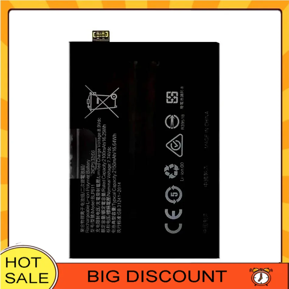 

Mobile Phone Battery BLP811 4300Mah For Oppo Find X3 Lite CPH2145 Reno4 SE PEAT00 PEAM00 Reno5 5G PEGM00 PEGT00