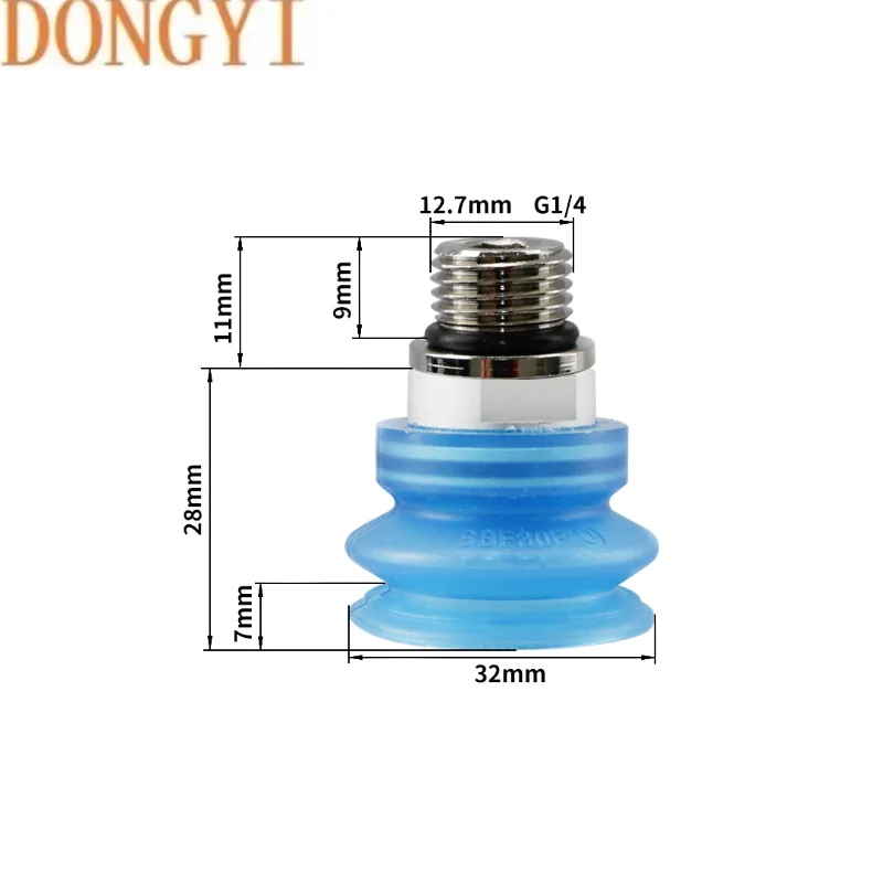High quality Double-layer vacuum suction cup  SBF30U-G2F /SBF30U-G1F /SBF30U-G3F /SBF30U-G2M /SBF30U-M10M
