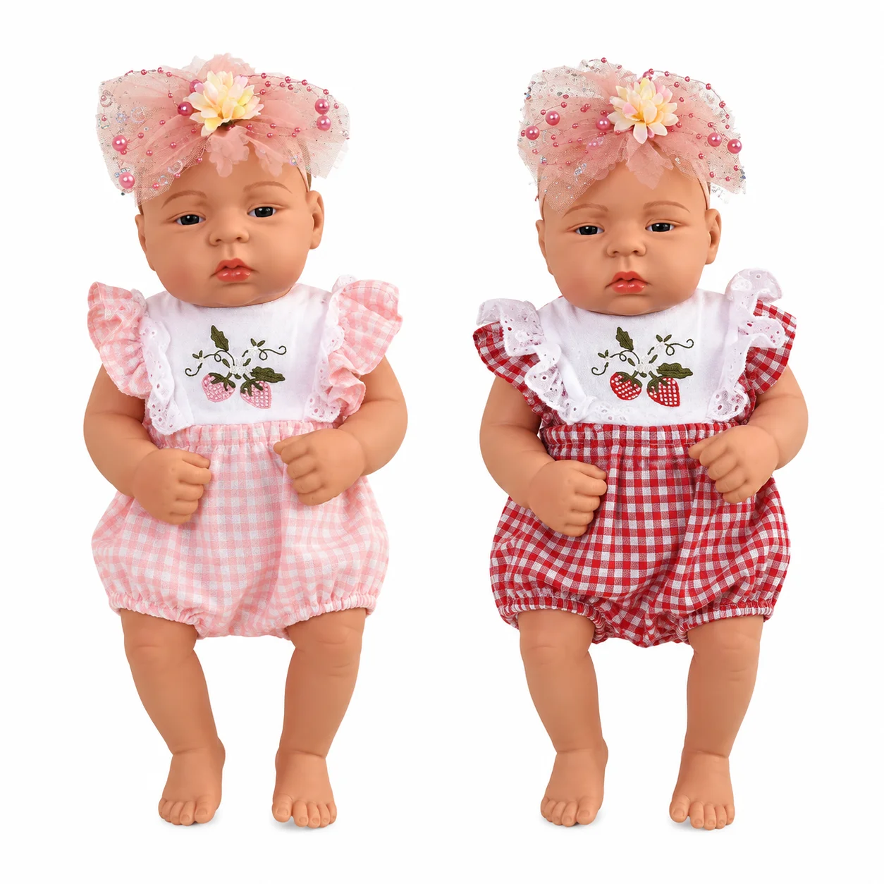Puppenkleidung für 16-Zoll-Reborn-Babypuppen, Pullover-Outfit-Set für 40-cm-Puppen, Niedliche Puppenkleidung Accessoires, Geburtstagsgeschenke für Mädchen