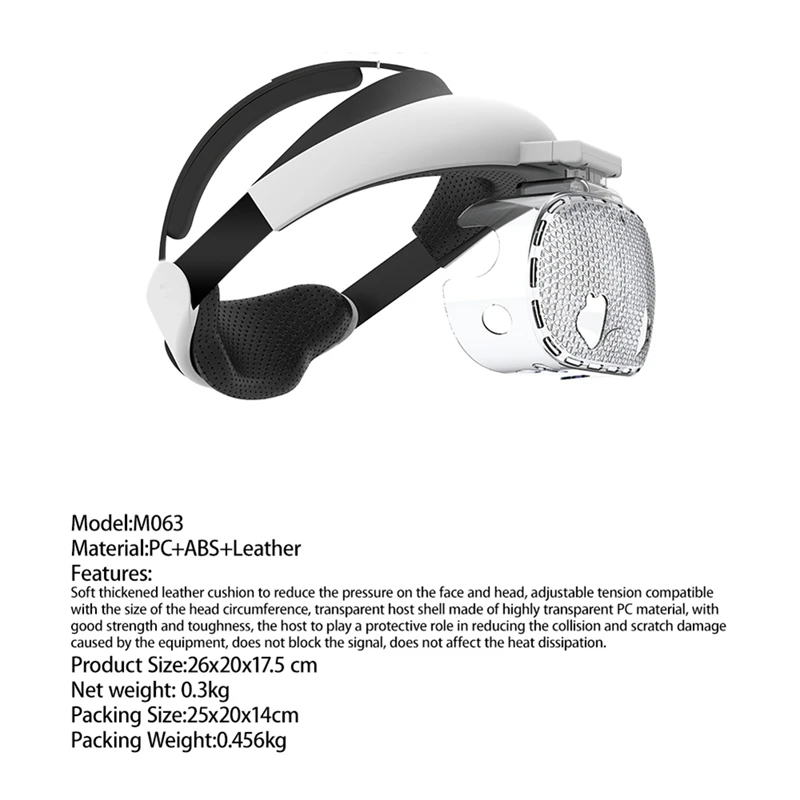 VR Head Strap For Meta Quest 3S Adjustable Comfortable Headwear VR Virtual Reality Glasses Accessories For Meta Quest 3S