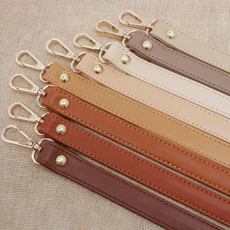 1Pcs Shoulder Bag Straps Rope PU Leather Handbag Handles Replacement Bag Belt Backpack Crossbody Strap DIY Bag Accessories 128cm