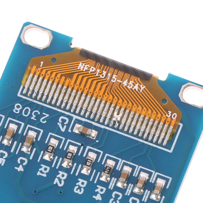 1PC 128X64 SSD1315 LCD Screen Board 0.96 Inch OLED IIC Serial Display Module GND VCC SCL SDA 0.96" For Arduino Black