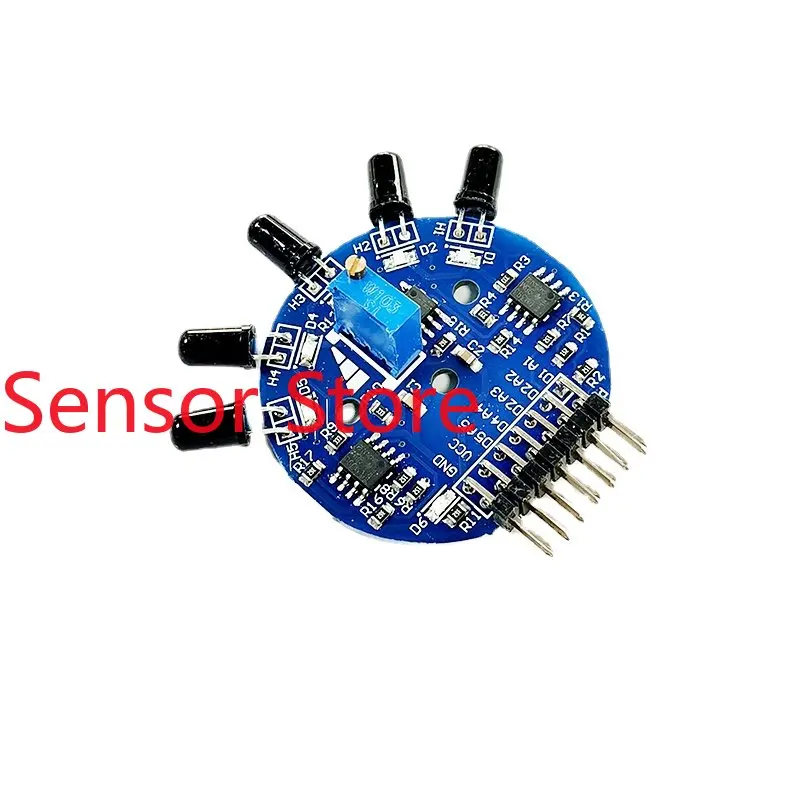 5PCS Five Way Flame Sensor Module/analog Digital Dual Output/fire Extinguishing Robot/electronic